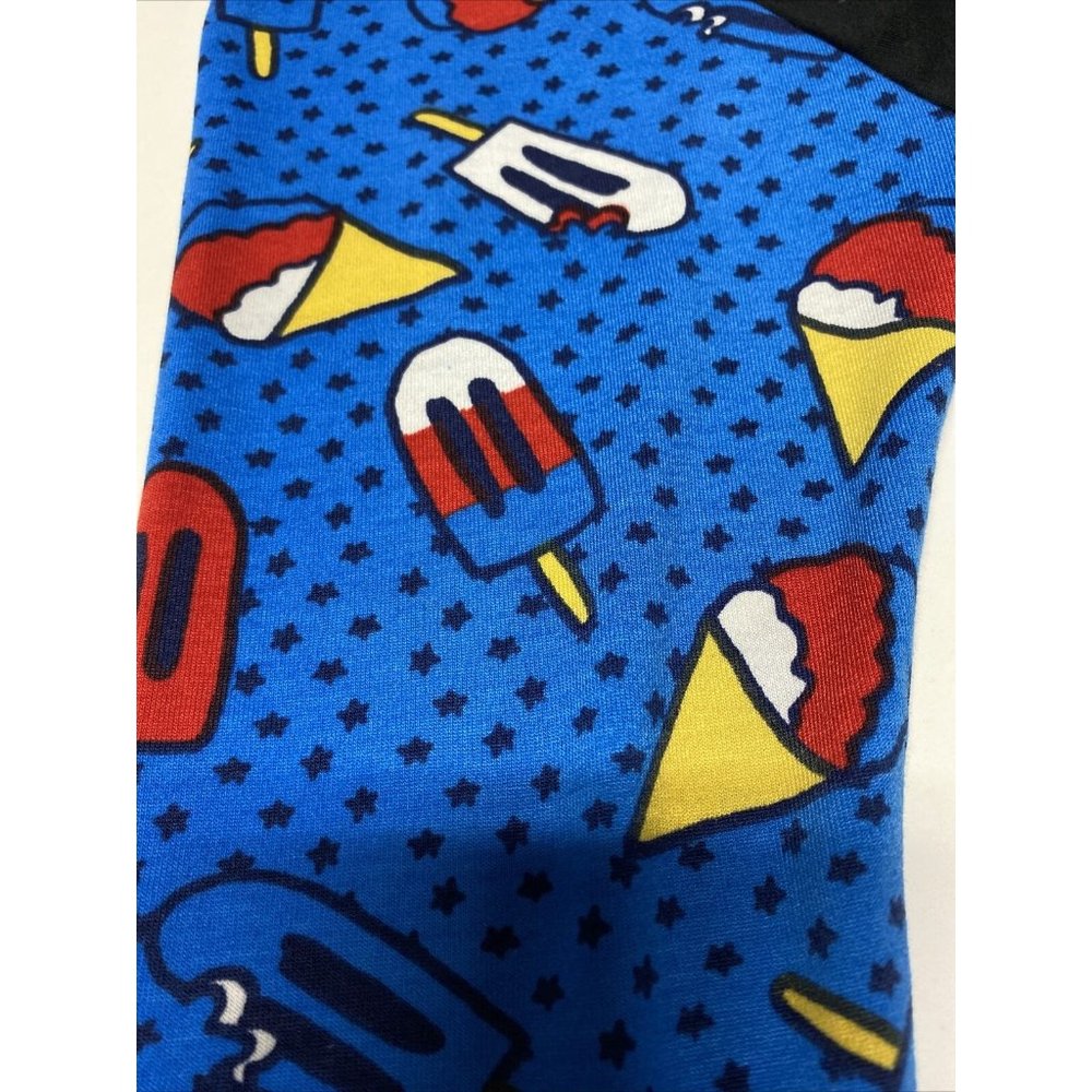 Lularoe Randy T Red White Blue Patriotic Popsicles Summer 4th Of July XXS